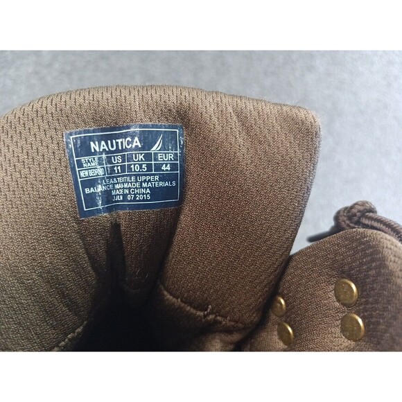Nautica Men’s New Bedford Ankle Duck Brown Snow Boot Size 11 Waterproof main image 7